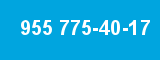 955 775-40-17 955 775-40-17